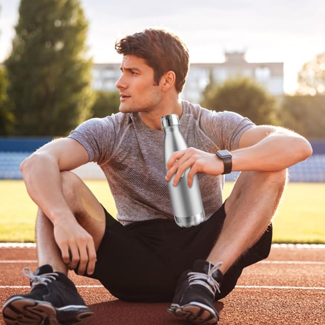 Detalle 2 de Motswedi borraccia termica 750 ml in acciaio inox 18/8 a doppia parete