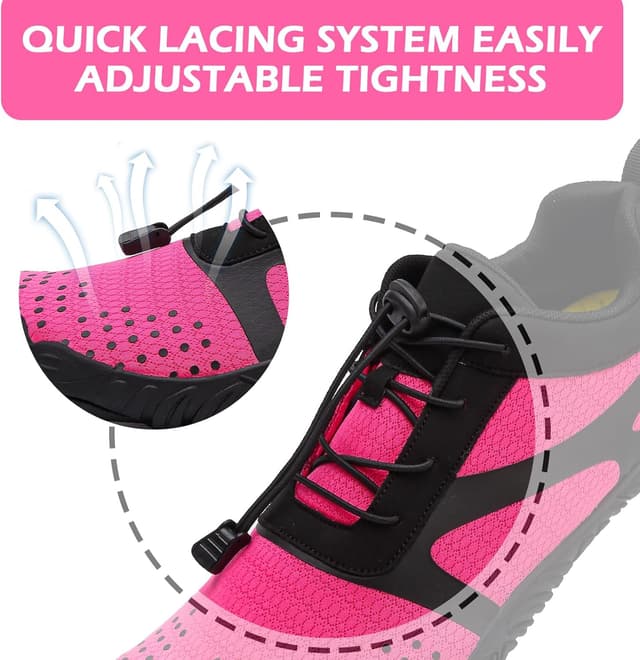 Detalle de DimaiGlobal Scarpe Barefoot minimaliste unisex per trail, indoor e outdoor con suola a battistrada antiscivolo