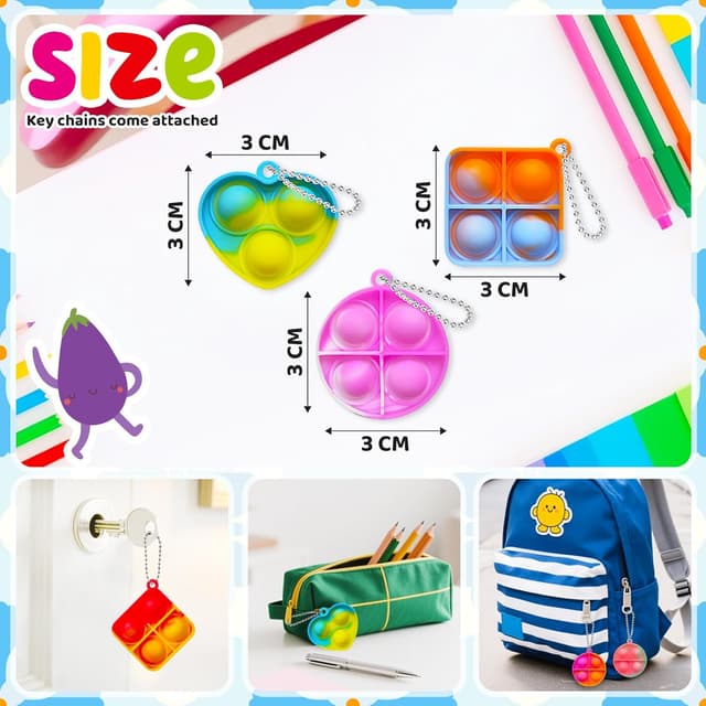 Detalle 2 de KIDRENFUN Party Bag Fillers Kids 60 PCS