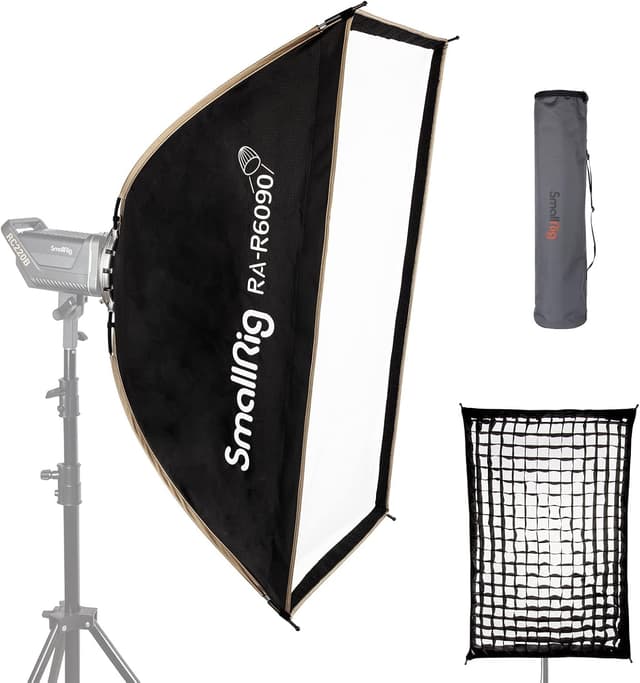 Detalle de SMALLRIG Rectangular Softbox 60 x 90cm Quick Release Bowens Mount (3930)