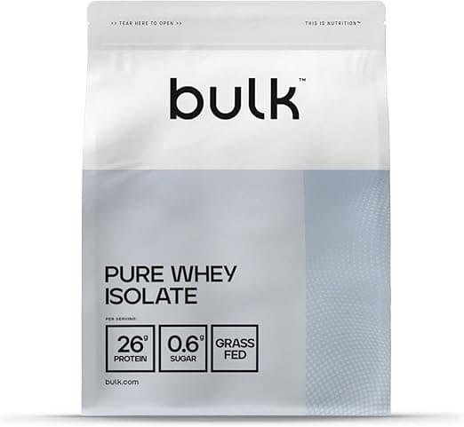 Imagen de Bulk Whey Protein Isolate 💪 Sin sabores, 500 g, 16 dosis en OfertitasTOP