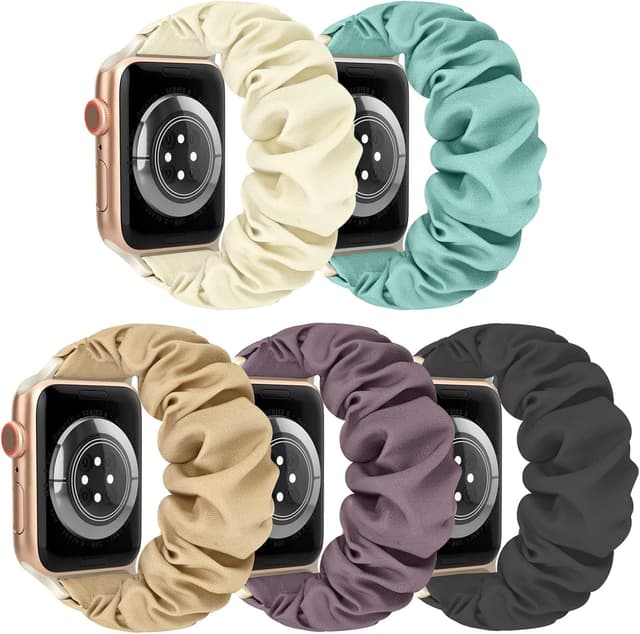 Thumbnail 6 de DKGKOO scrunchie watch bands for women for Apple Watch 38/40/41/42/44/45mm and compatible models