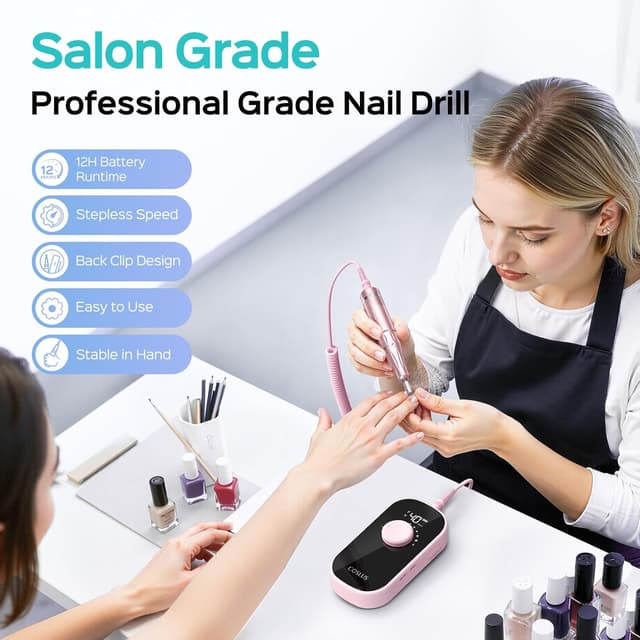 Thumbnail 4 de COSLUS Professional Nail Drill 40000 RPM ๐
