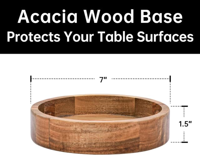 Thumbnail 3 de KITEISCAT Extra Large Glass Salad Bowl Set 5L