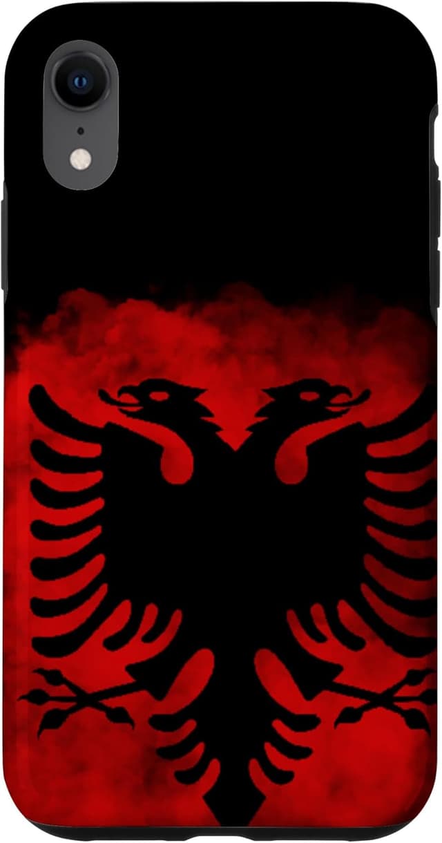 Detalle de Custodia per iPhone XR Bandiera albanese 1 custodia