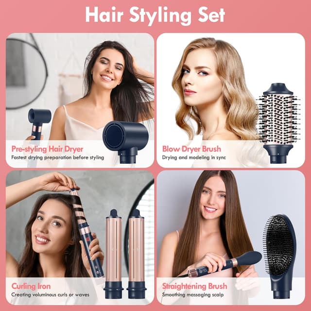 Thumbnail 1 de NDLTER 6 in 1 Flexstyle Hair Styler 🔌