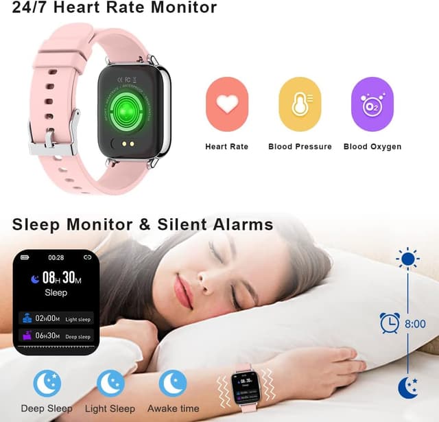 Thumbnail 1 de Motast Fitness Tracker Watch 1.69 inch