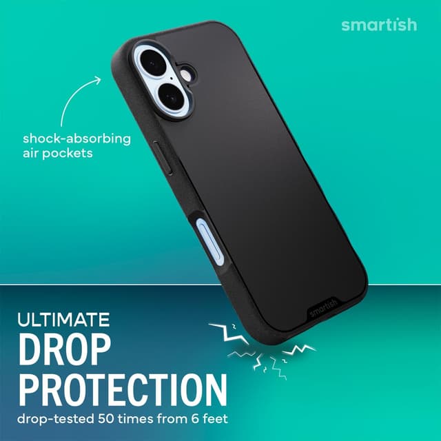 Detalle 2 de Smartish iPhone 17 MagSafe Case 6ft drop tested