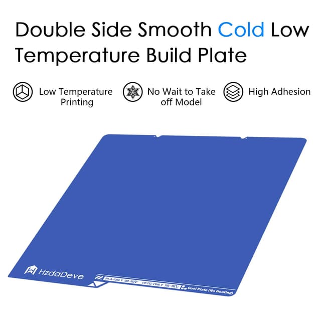 Detalle 2 de HzdaDeve Kühlplatte für Kobra S1 Combo 264x276 mm