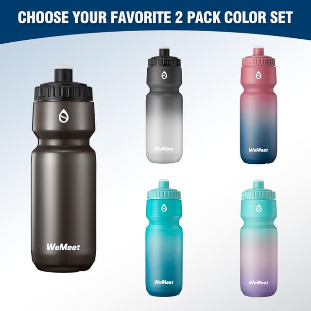 Thumbnail 6 de WEMEET Water Bottle 700ml 2-Pack