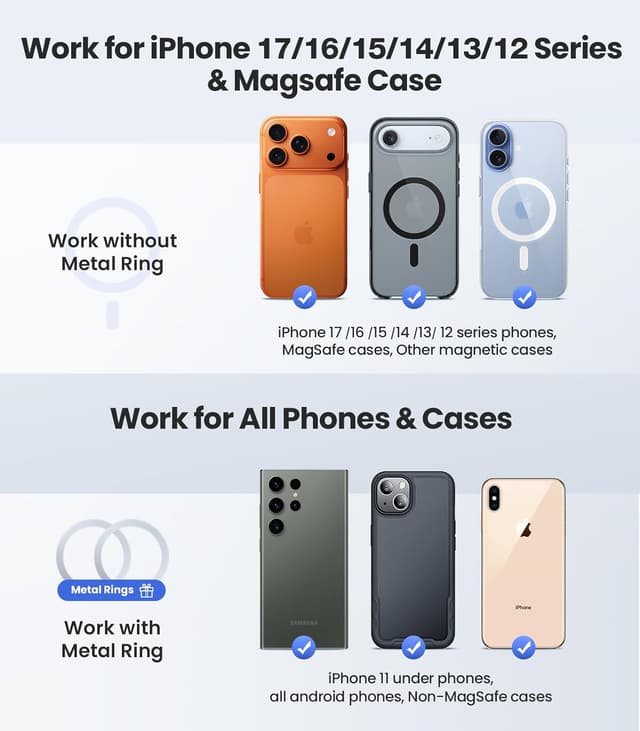 Thumbnail 4 de VICSEED Tesla Phone Mount 12 magnets