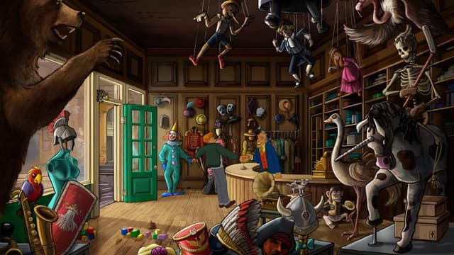 Thumbnail 6 de BAPHOMETS FLUCH PS5 Point-and-Click