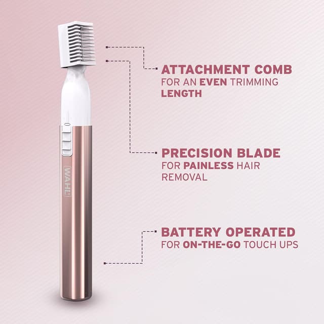 Thumbnail 6 de Wahl Shave & Smooth 2 in 1: rasoio donna ricaricabile per corpo e modellatore sopracciglia di precisione