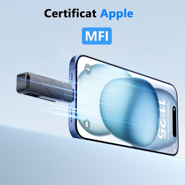 Detalle de Tenggya Lightning 3 in 1 USB 256 GB