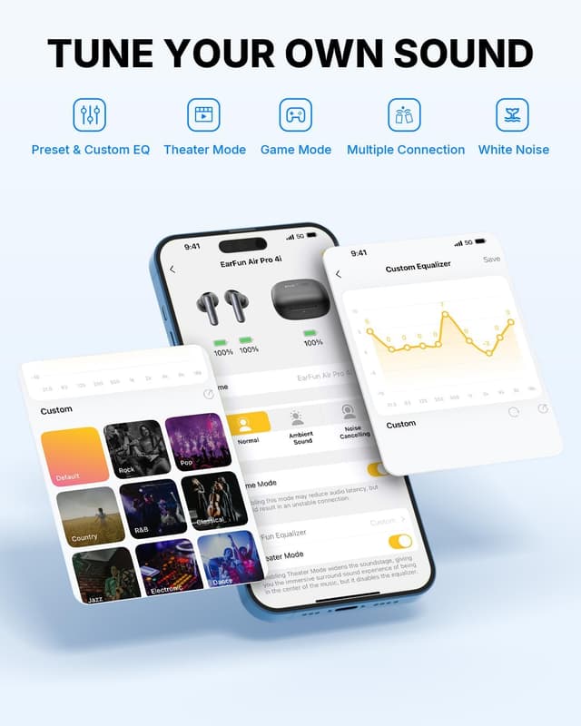 Thumbnail 6 de EarFun Air Pro 4i 40H wireless earbuds