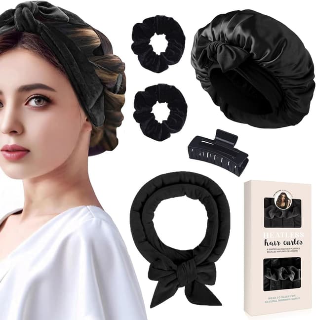 Thumbnail 6 de Bigodini senza calore 5 pezzi per capelli 🎀