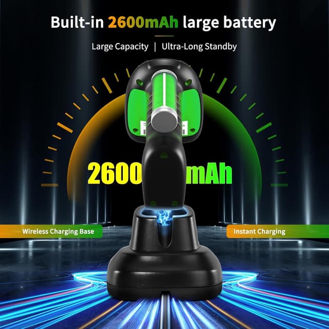 Thumbnail 3 de NETUM NT-1900 Lecteur codes-barres sans fil