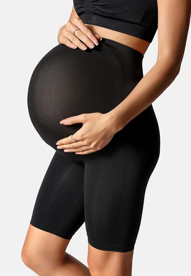 Detalle 1 de Be Mammy Leggings Premaman Corti Donna BE-1124