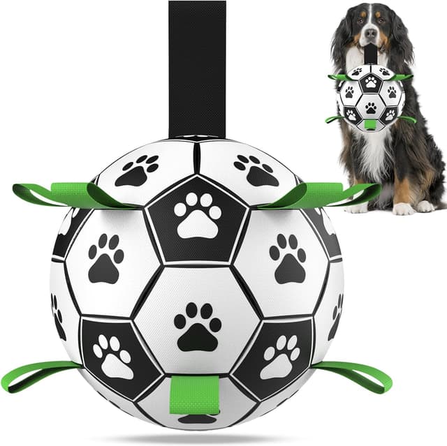 Detalle de HETOO dog football 9 inch for tug