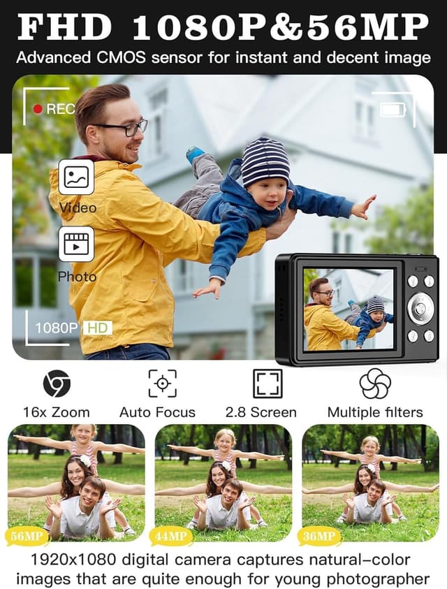 Detalle 2 de Upgrade 56MP Kids Camera 32GB