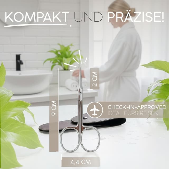 Thumbnail 6 de marQus Hautschere Solingen (Deutschland) Extra scharf – Fingernagel-Schere & Nagelhautschere im Etui