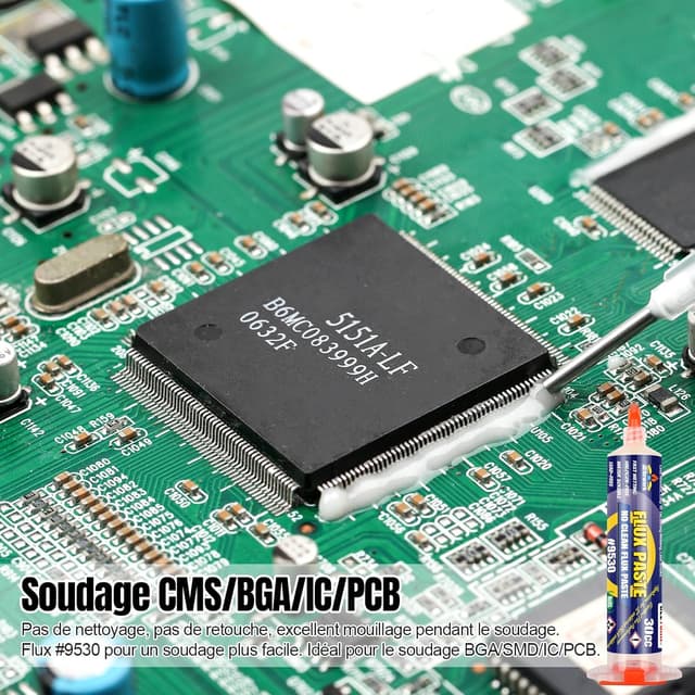 Detalle 2 de BEEYUIHF Flux pâte à souder sans plomb 46 g