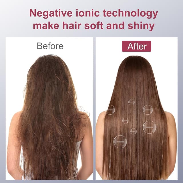 Detalle 2 de CONFU Hair Dryer Pro (1875 Watts) — Professional Ionic Salon Blow Dryer with Diffuser