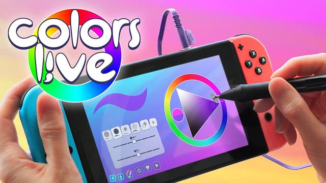 Detalle 2 de Colors Live - Switch con pennino sensibile alla pressione (Colors SonarPen, Colors Quest e Painting Playback)