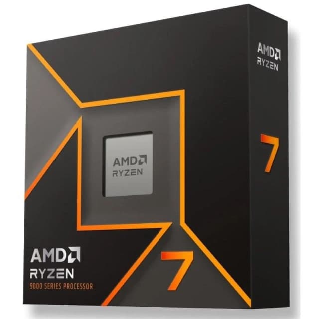 Detalle de AMD Ryzen 7 9700X Procesador 8 núcleos 3.8/5.5GHz