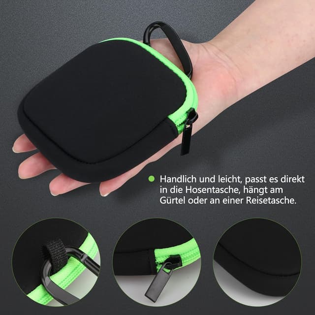 Detalle 2 de CLOPAE 2er-Set Displayschutz & Schutzhülle für E-Bike-Displays (transparent) – passend für Bosch Intuvia