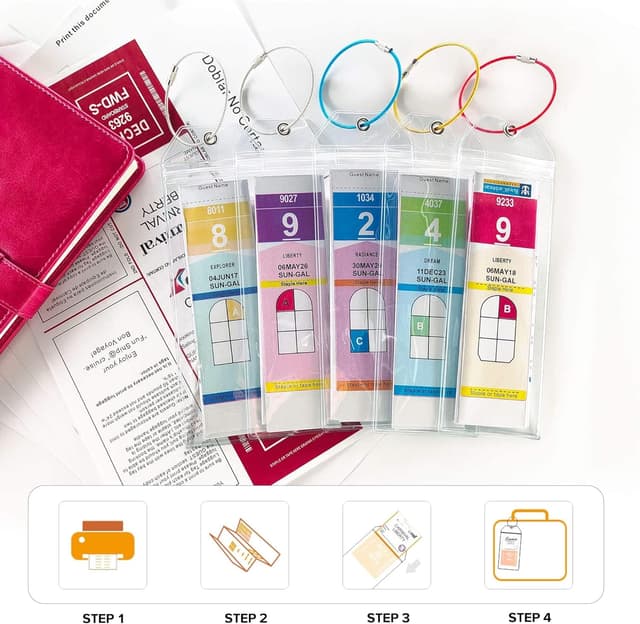 Thumbnail 5 de Lammcou Étiquettes de bagage XXL 19 x 11 cm