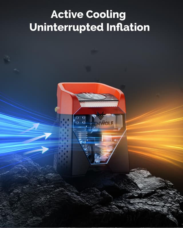 Thumbnail 4 de ETENWOLF Zephyr S5 160 PSI Tire Inflator