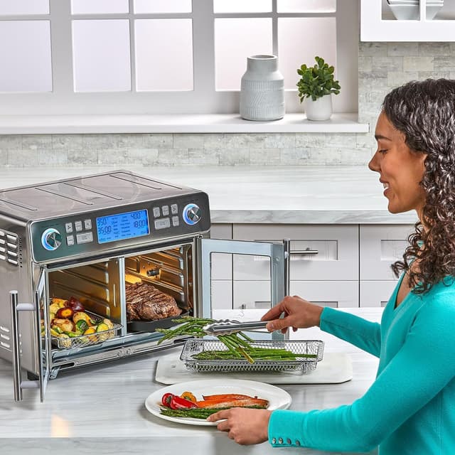 Thumbnail 4 de Emeril Lagasse Dual Zone 360 Air Fryer Oven 25 QT