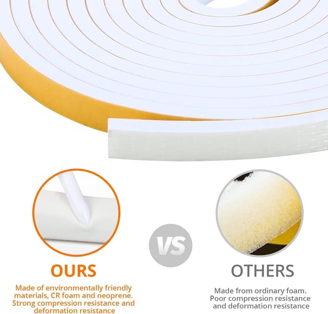 Thumbnail 2 de Dichtungsband Türdichtung selbstklebend 6×3 mm, 20 m