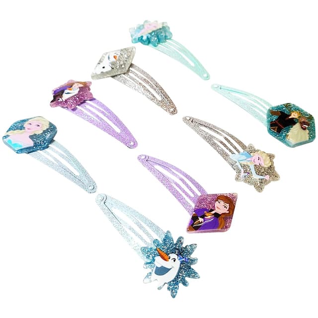 Thumbnail 5 de Disney Frozen Kids Hair Clips 8 Pack 🎀