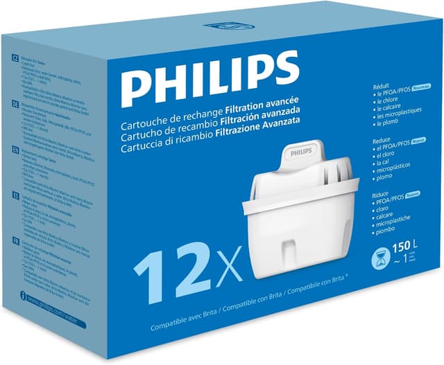 Thumbnail 6 de Philips Water Cartouches Anti‑calcaire+ paquet de 6