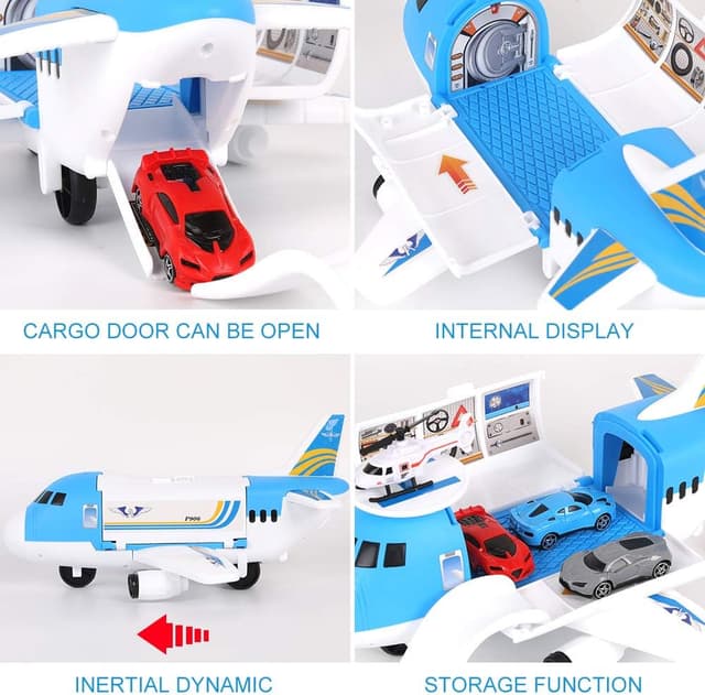 Detalle 2 de m zimoon Transport Cargo Airplane Toy