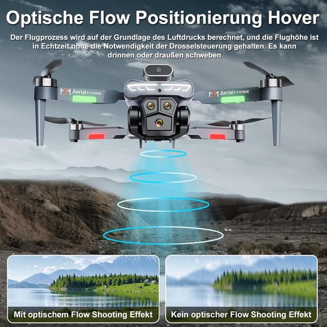 Thumbnail 5 de Drohne mit Kamera 4K 2 Akkus