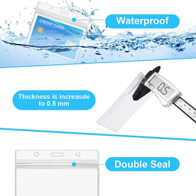 Thumbnail 2 de Vicloon Porta Badge 30Pcs