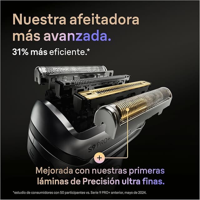 Thumbnail 5 de Braun Series 9 PRO+ 9677CCE — Afeitadora eléctrica 60 min