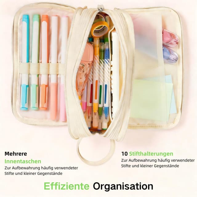 Detalle de VICDUEKG Federmäppchen 23 x 11 x 8,5 cm