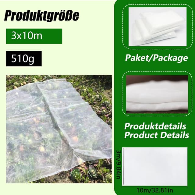 Detalle 2 de XHWOLGARIAN 3x10m Schutznetz Hochbett