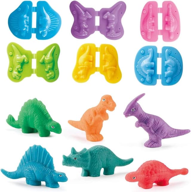 Detalle de VConejo Color Dough Toys Dough Accessories Set (Dinosaurs World) for Ages 2–4–8