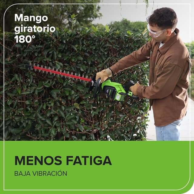 Detalle 2 de Greenworks Cortasetos 66 cm 40 V sin batería