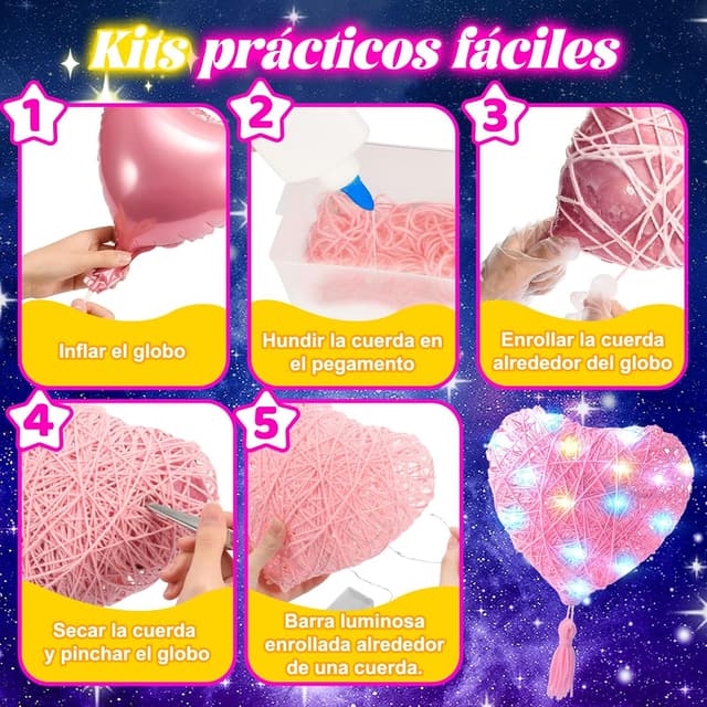 Thumbnail 2 de Hapikids Kit Arte Hilo 3D 6-12 años