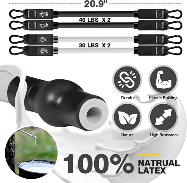 Thumbnail 3 de Ayombo Pilates Bar Kit 3‑Section 70 lbs