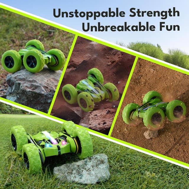 Thumbnail 4 de Threeking RC Car 4WD Stunt with USB-C Batteries