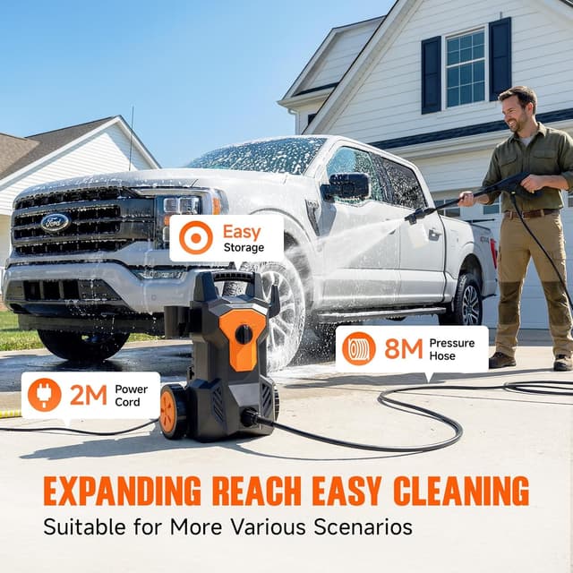 Detalle 2 de Yospinber Idropulitrice alta pressione 1600W