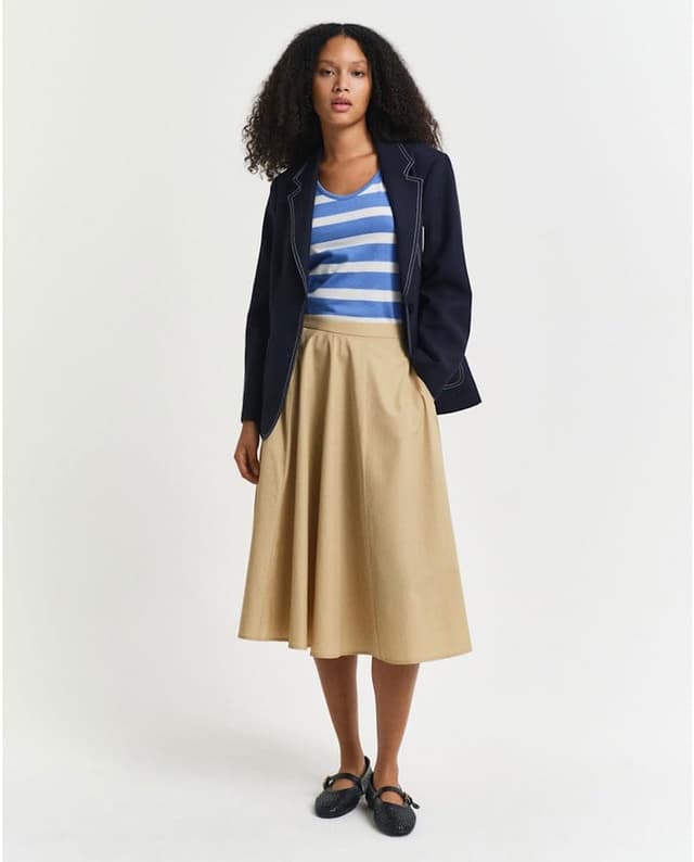 Thumbnail 4 de GANT Lightweight Chino Skirt Gonna Donna