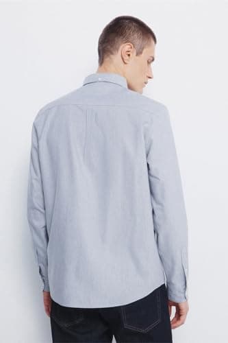 Thumbnail 2 de Springfield Oxford Tencel Melange Camisa gris S